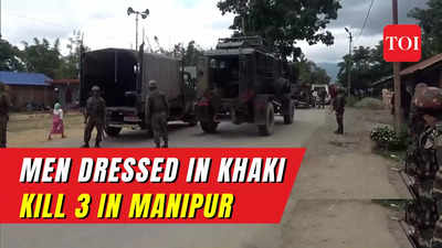 Shocking: Men dressed in khaki kill 3 in Manipur village