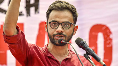 Activists stand in solidarity with former JNU student Umar khalid as he completes 1,000 days of incarceration in Delhi riots case