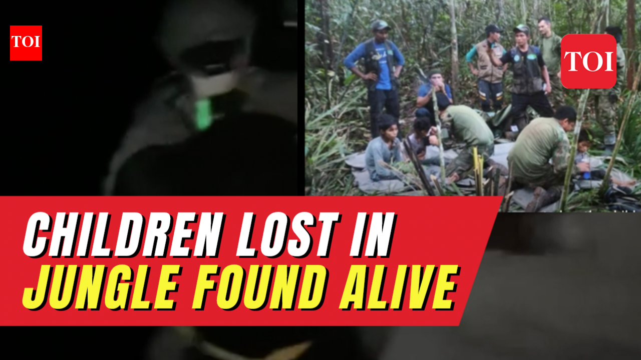 Colombia plane crash: Four children found alive in Amazon after 40 days