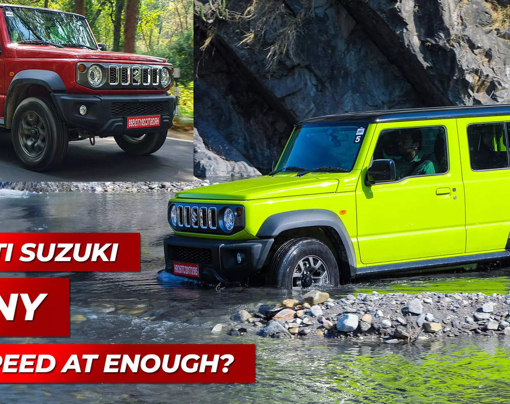 
Can Maruti Suzuki Jimny conquer all terrains? | Off-road torture test | TOI Auto
