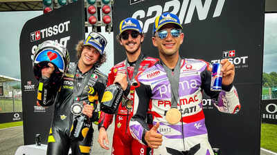MotoGP 2023: All Ducati podium led by Francesco Bagnaia at Italian GP sprint