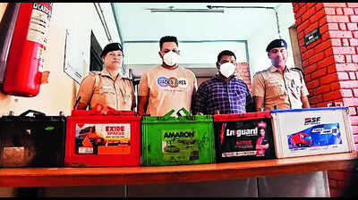 Juvenile, 2 Others Held For Stealing Car Batteries | Chandigarh News ...