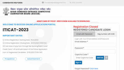 Bihar ITI CAT Admit Card 2023 released; download here