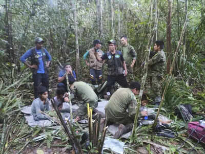 Cassava flour, fruit kept 4 children, including baby, alive after plane crash in Colombia's jungle