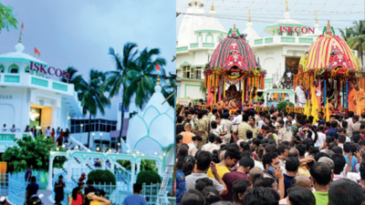 Iskcon temple gears up for annual car festival