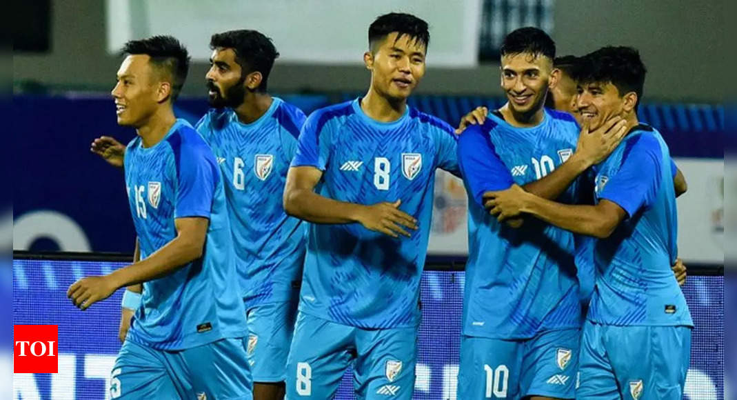 Indian Football Team Training Session, India Vs Vanuatu