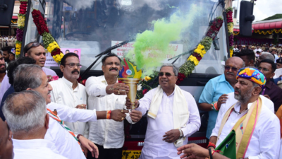 Congress govt in Karnataka rolls out first poll guarantee with launch of free bus rides for women