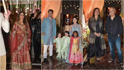 Sunny Leone, Bobby Deol, Pooja Bhatt, Mahesh Bhatt: Celebs arrive for Krishna Bhatt's wedding to Vedant Sarda