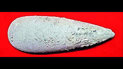 Weapon made of dolostone found in Dharmapuri dist