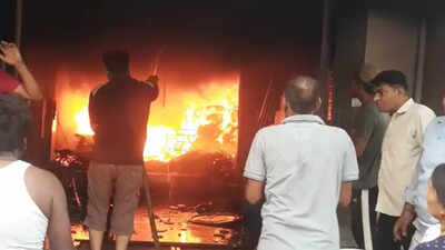 Ghaziabad: 2 dead, 8 rescued as massive fire breaks out in building in Loni Border