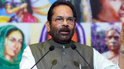 PM Modi leader by democratic choice, Rahul Gandhi by dynastic chant: Mukhtar Abbas Naqvi