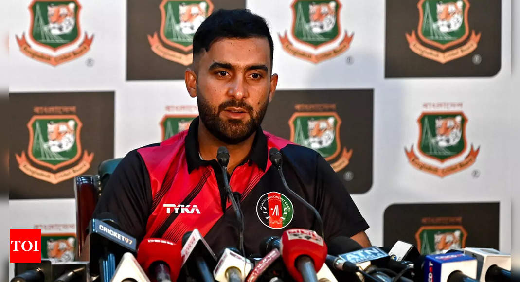 Afghanistan confident ahead of Bangladesh Test without Rashid Khan | Cricket News – Times of India
