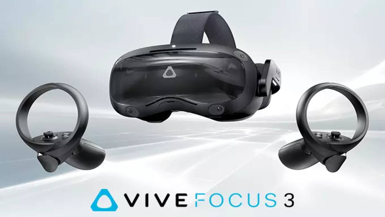 Vive Focus: HTC launches Vive Focus 3 with improved performance, 5K dual  display at Rs 1,44,990 - Times of India