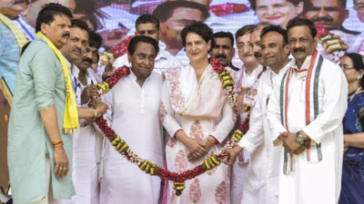 After Karnataka success, Congress leader Priyanka Gandhi announces 5 guarantees for poll-bound Madhya Pradesh