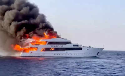 Three British tourists perish after boat catches fire off Egypt's Red Sea coast, tour company says