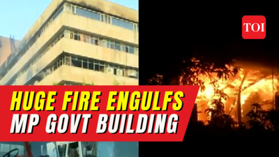 Massive fire engulfs MP government building Satpura Bhawan, Army & IAF called in, key files burnt