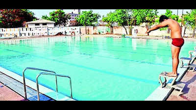 Swimming pool in Panchavati area reopens for public