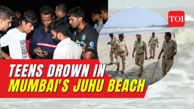 Enjoyable escapade at Mumbai's Juhu beach turns tragic as kids drown