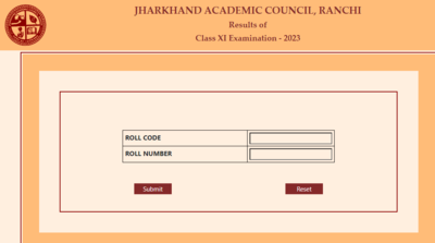 Jharkhand JAC Class 11th Result 2023 Declared at jacresults.com; Direct link here