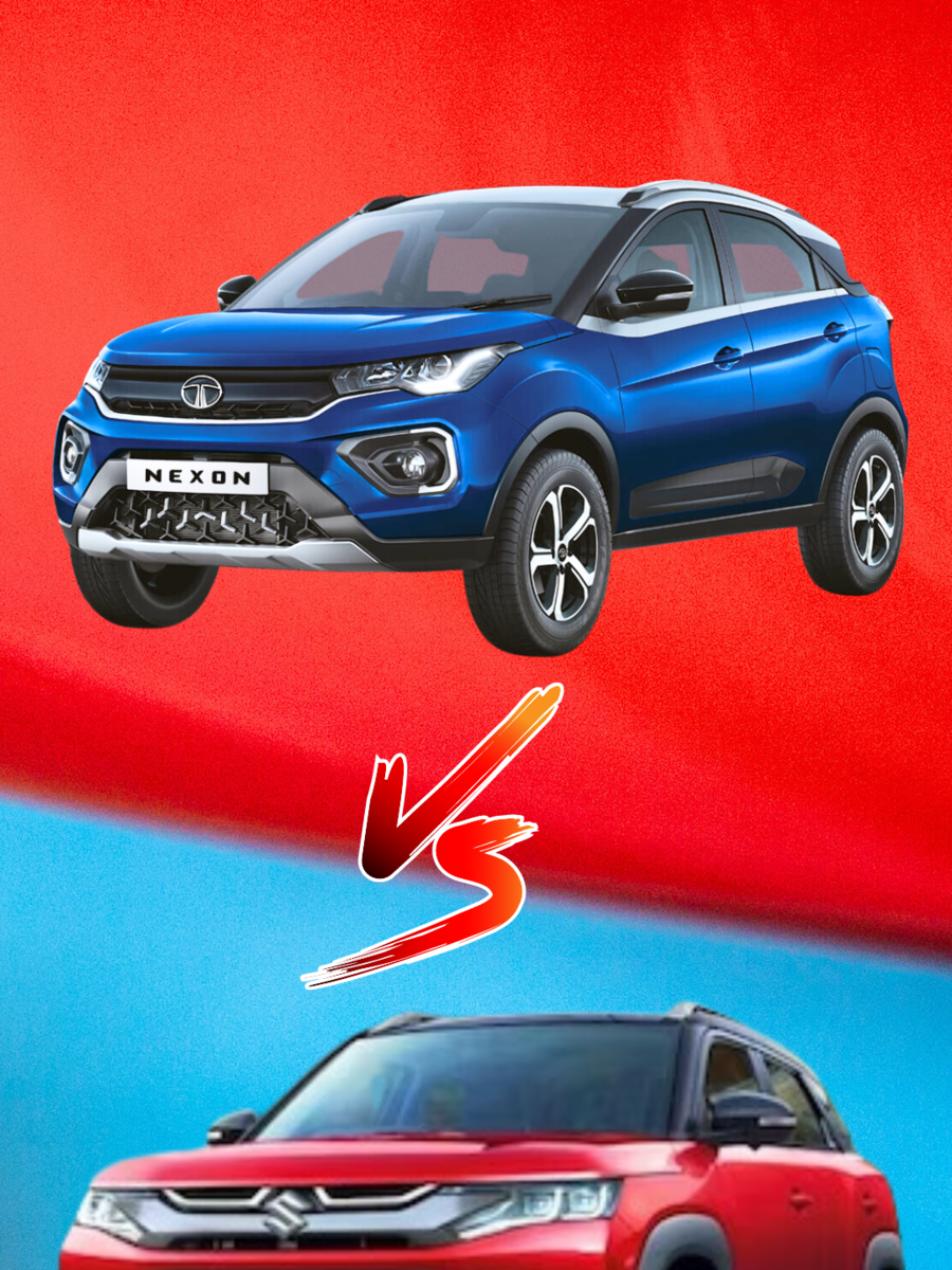 Tata Nexon Vs Maruti Brezza: Petrol Sub-4M SUV Battle | Times Now