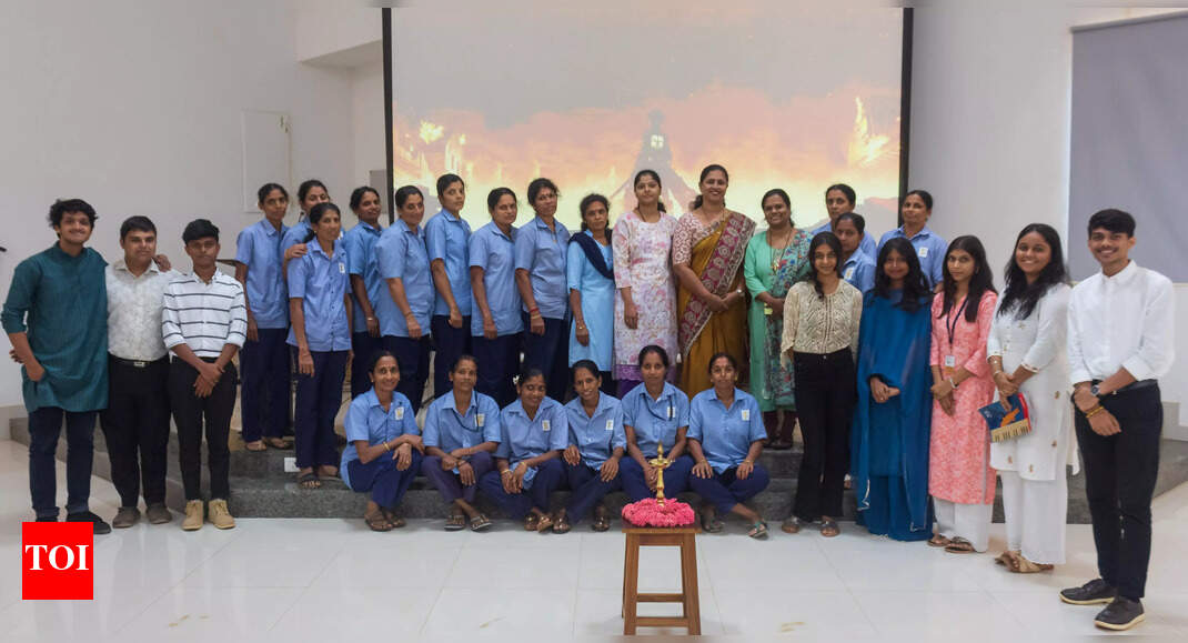 NICO students hold ‘Nourish your Knowledge’ campaign for housekeeping staff – Times of India