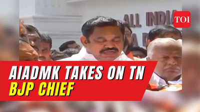 TN: AIADMK passes resolution against BJP chief Annamalai for defamatory remarks against Jayalalithaa