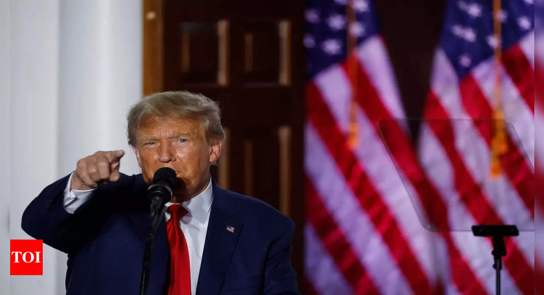 Donald Trump calls indictment ‘evil and heinous abuse of power’ – Times of India