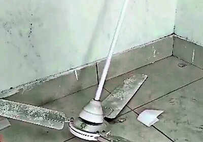 Ceiling fan crashes down on PhD student at MSU
