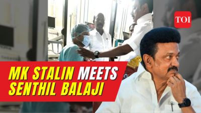 Tamil Nadu CM MK Stalin meets Senthil Balaji at hospital, warns BJP