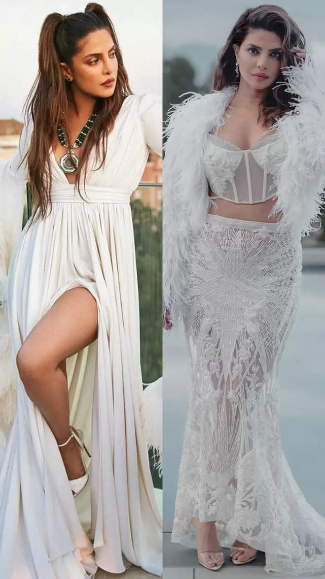 ​Best white outfits seen on Priyanka Chopra Jonas​