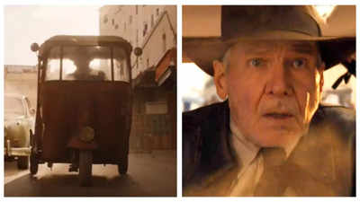 Harrison Ford performs a death-defying rickshaw stunt in ‘Indiana Jones and The Dial Of Destiny’