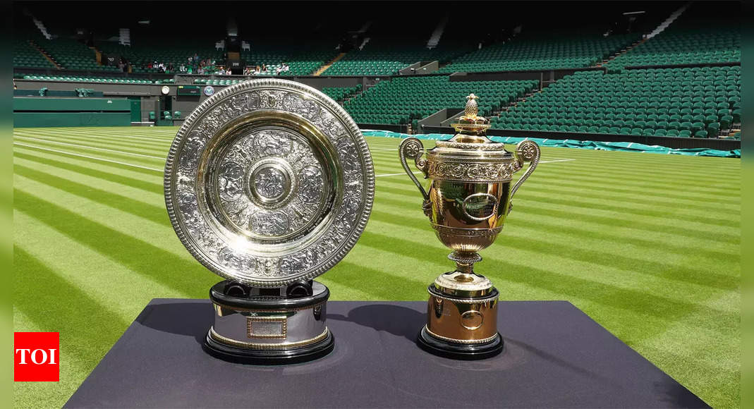 Wimbledon prize money increased to record 44.7 million pounds | Tennis News – Times of India