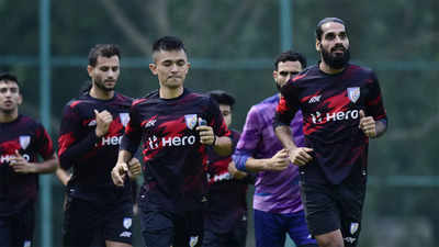 Intercontinental Cup India eye top 100 in dress rehearsal for final Football News Times of India