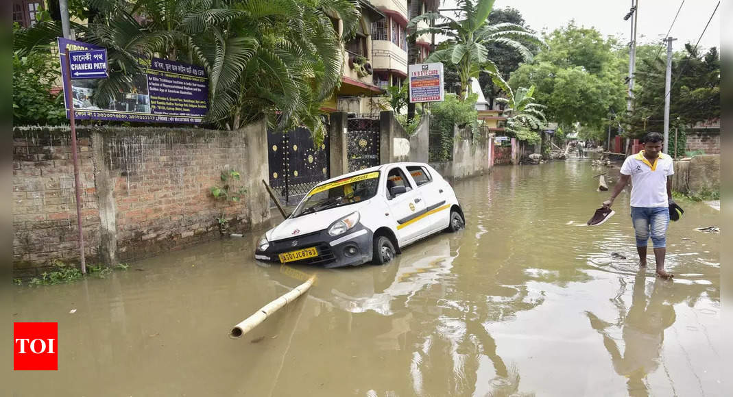 Assam Floods Northeastern States Hit By Rain 21000 People Affected In First Wave Guwahati 9132