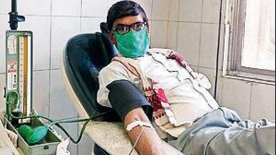 A rare feat! This oil depot worker from Assam donated blood 109 times