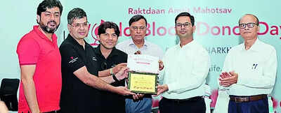 Spl blood donation camps in districts with high anaemia prevalence: JSACS