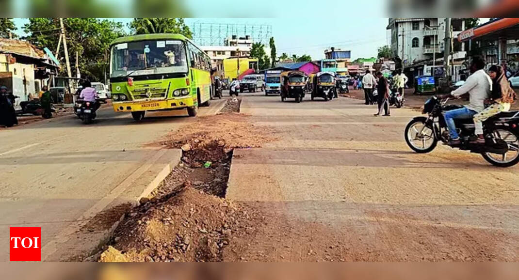 Motorists Suffer As Deadline For Roadworks Get Extended | Hubballi News - Vimarsana News