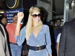 Paris Hilton arrives in Mumbai