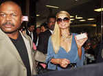 Paris Hilton arrives in Mumbai