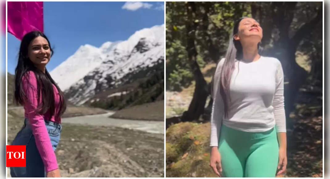 Singer-actor Dimple Biscuitwala's blissful Himachal Pradesh getaway ...