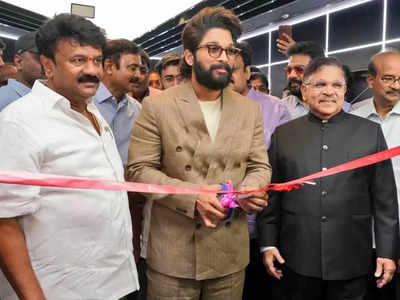 Video: Allu Arjun expands his empire with the launch of a luxurious cinema hall in Hyderabad