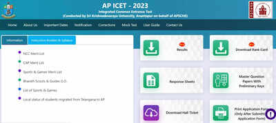 AP ICET 2023 Results announced at cets.apsche.ap.gov.in, download rank card here