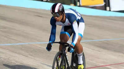 Ronaldo Singh creates national record in Asian Track Cycling Championship