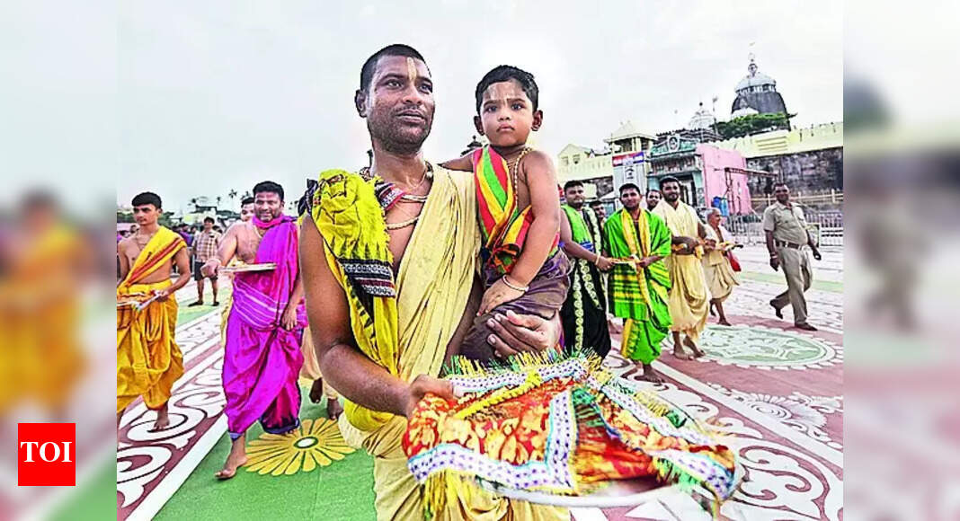Dasmohapatra: Three Babies To Offer Priestly Service At Puri Temple This Yr | Bhubaneswar News - Vimarsana News