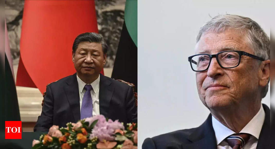 China’s President Xi to meet with Bill Gates in Beijing: State media – Times of India