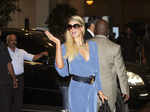 Paris Hilton arrives in Mumbai