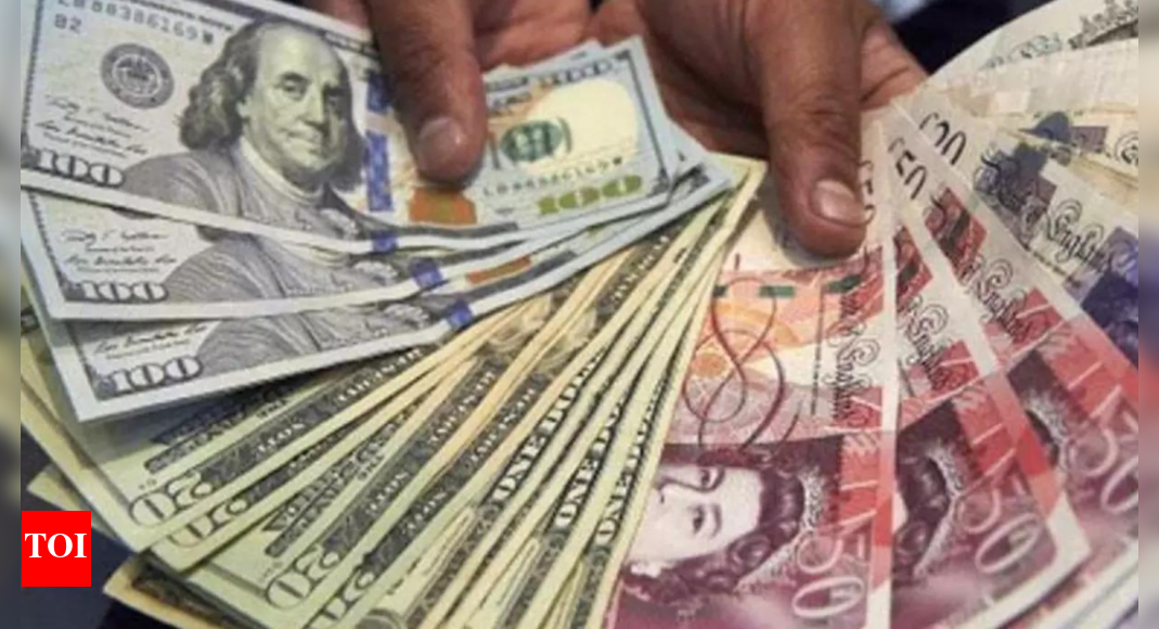 India’s forex kitty declines by .32 billion to 3.75 billion | India News – Times of India