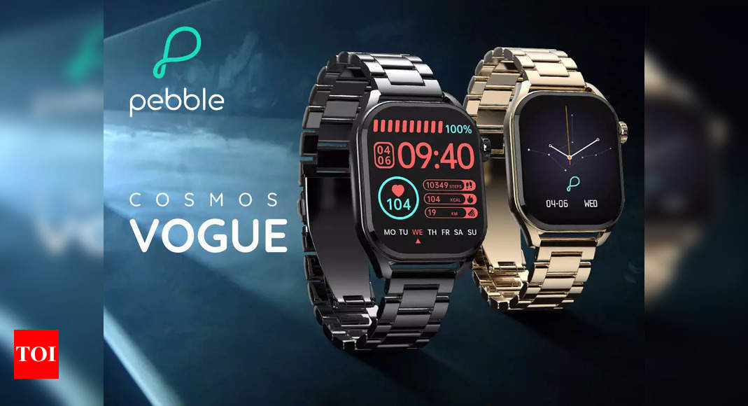 Pebble Introduces Pebble Cosmos Vogue Smartwatch with AMOLED Display in India: Find out Price, Features and More