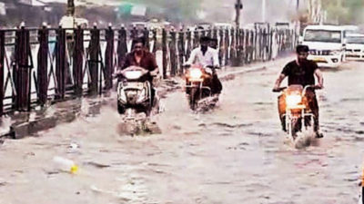 Biparjoy brings heavy rain to Rajasthan's Barmer, 5,000 shifted to safer places