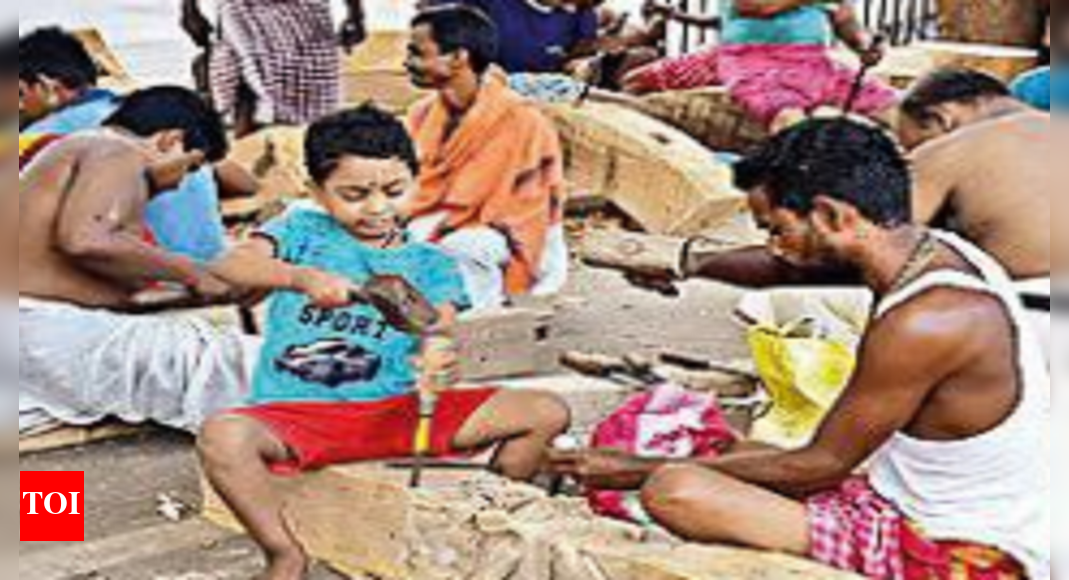 Maharana: Kids Join Family Elders To Keep Chariot-making Tradition ...